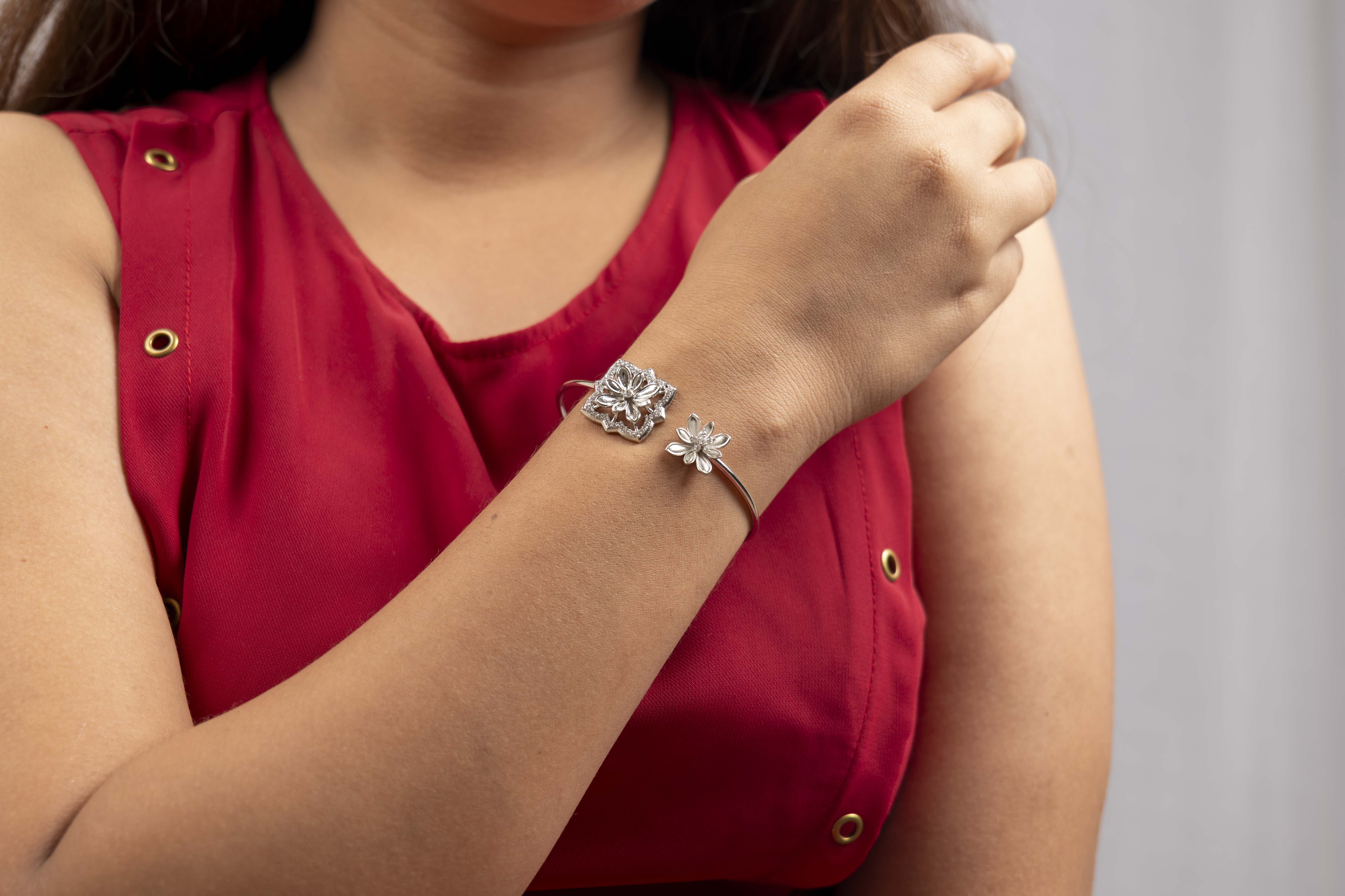 Lotus Petal Bangle